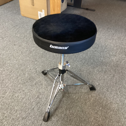 Vist Large View of Product Image Which is Used Ludwig L348T ROUND THRONE Drum Throne