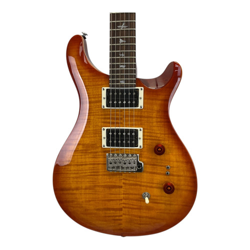 Vist Large View of Product Image Which is Used Paul Reed Smith - PRS Se Custom Double Cut Electric Guitar Amber 6-String