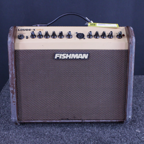 Vist Large View of Product Image Which is Used Fishman LOUDBOX MINI 1 x 8 Solid State Amplifier AS-IS