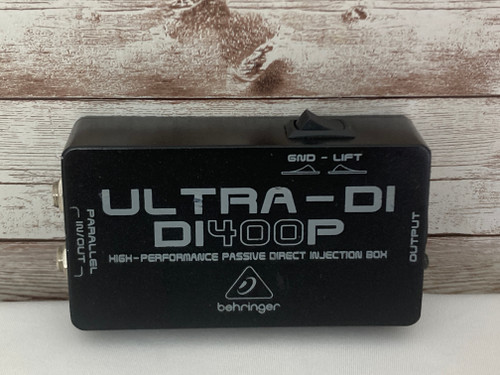 Vist Large View of Product Image Which is Used Behringer ULTRA-DI DI400P DI BOX