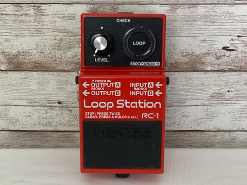 Vist Large View of Product Image Which is Used Boss RC-1 LOOPER Pedal