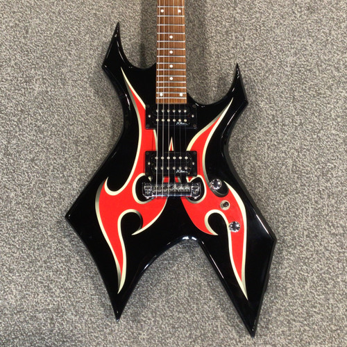 Vist Large View of Product Image Which is Used BC RICH BRONZE SERIES TRIBAL WARLOCK Electric Guitar