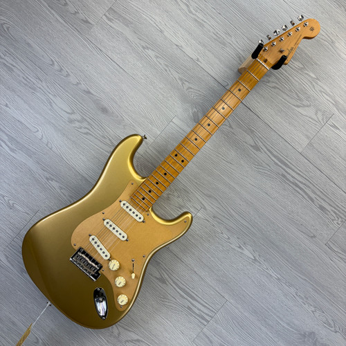 Vist Large View of Product Image Which is Used Fender Lincoln Brewster Stratocaster Aztec Gold 2019 w/HSC