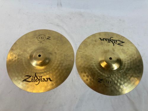Vist Large View of Product Image Which is Used Planet Z 14" Hi Hats Cymbal 