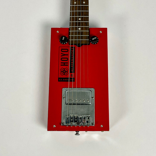 Vist Large View of Product Image Which is Used Cigar Box Electric Guitar Red 6-String