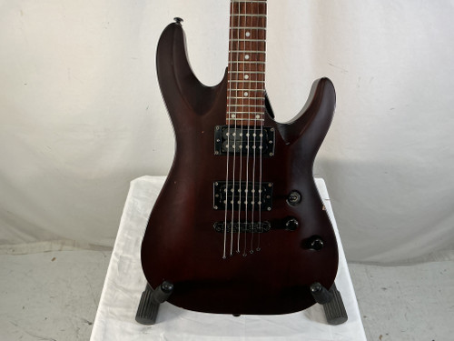 Vist Large View of Product Image Which is Used Schecter OMEN6 Super S Electric Guitar Red 6-String