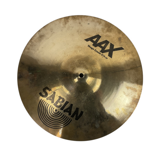 Vist Large View of Product Image Which is Used Sabian AAX STAGE CRASH 16IN Crash Cymbal 16"