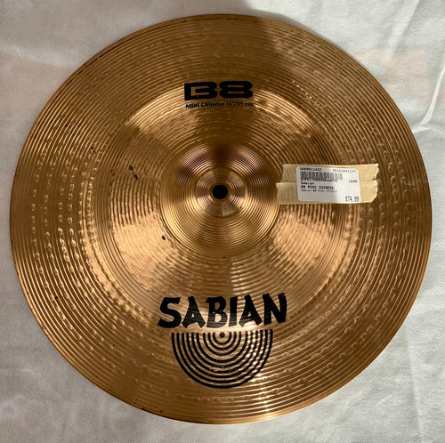 Vist Large View of Product Image Which is Used Sabian B8 MINI CHINESE China Cymbal 14"