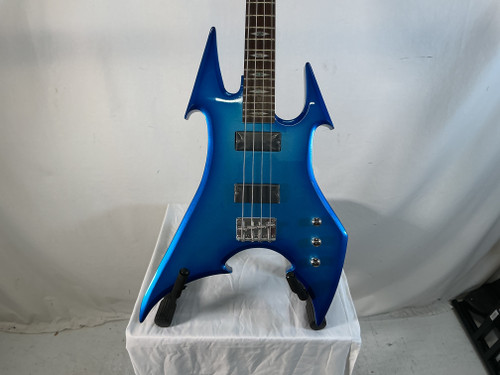 Vist Large View of Product Image Which is Used FOJILL METAL BASS Modern Metal Bass Guitar Blue 4-String