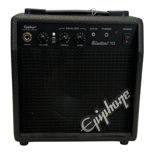 Used Epiphone Electar 10 1 X 5 Solid State Amplifier 1 X 5 41117-S000053005 Vist Large View of Product Image Which is Used Epiphone Electar 10 1 X 5 Solid State Amplifier 1 X 5