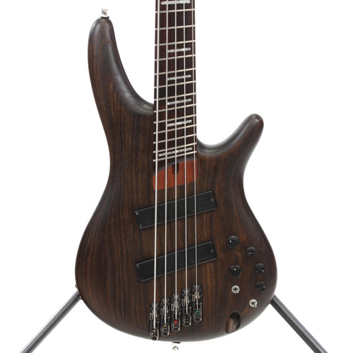Vist Large View of Product Image Which is Used Ibanez SRFF805 Modern Metal Bass Guitar Wood 5-String
