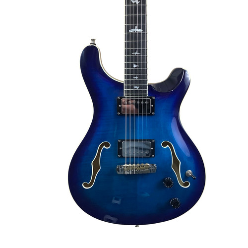 Vist Large View of Product Image Which is Used Paul Reed Smith - PRS SE HOLLOWBODY Electric Guitar Blue 6-String