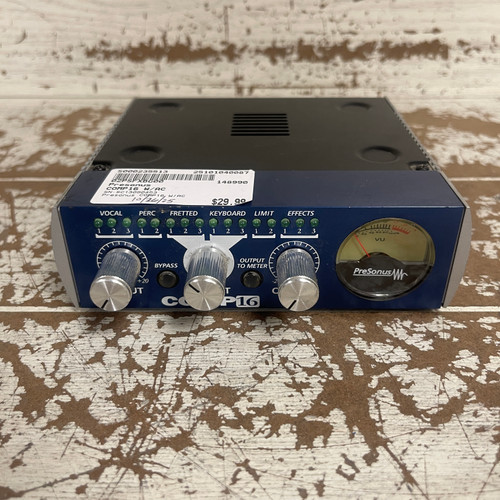 Used - Presonus COMP16 W/AC Compressor 40087-S000235513 Vist Large View of Product Image Which is Used - Presonus COMP16 W/AC Compressor