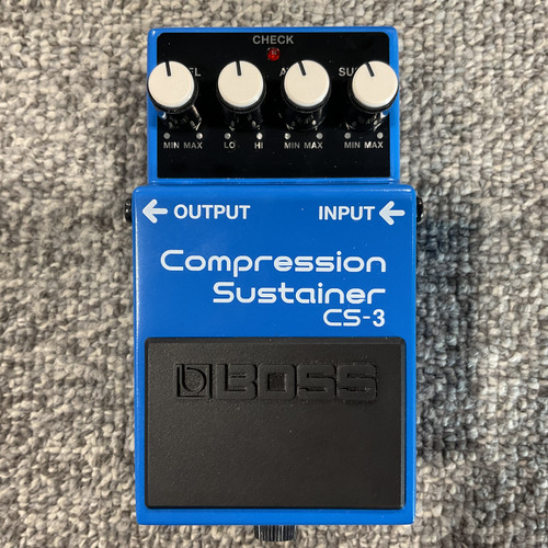 Vist Large View of Product Image Which is Used BOSS CS-3 COMPRESSION SUSTAINER Guitar Pedal