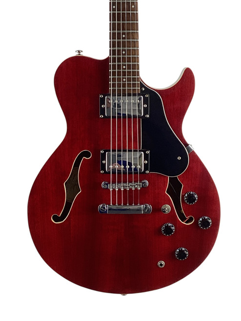 Vist Large View of Product Image Which is Used Greg Bennett RL-1/TR Royale Semi-Hollow Electric Guitar -AS IS DINGS