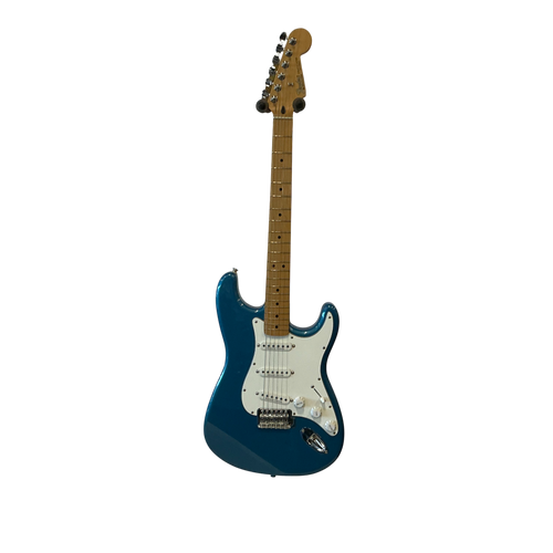 Vist Large View of Product Image Which is Used Fender STRATOCASTER MIM S Type Electric Guitar Blue 6-String