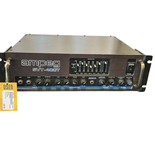 Vist Large View of Product Image Which is Used Ampeg SVT-400T Rackmount Bass Amplifier Head