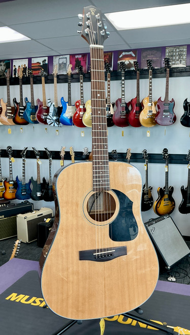 Vist Large View of Product Image Which is Used VOYAGE-AIR VAD-06 Solid Top Acoustic Guitar Natural