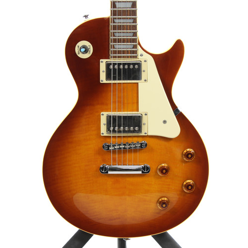 Vist Large View of Product Image Which is Used Epiphone LES PAUL MIK LP Type Electric Guitar Honey Burst 6-String