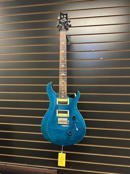 Vist Large View of Product Image Which is Used Paul Reed Smith - PRS CUSTOM 24 SE Electric Guitar Blue 6-String