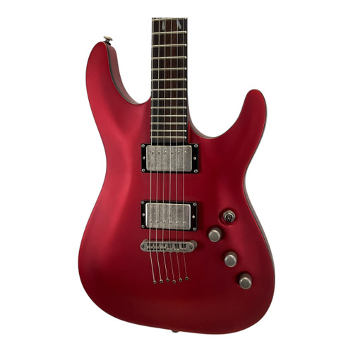 Used Schecter Diamond Series C-1 Lady Luck Electric Guitar Red 6-String 41117-S000053030 Vist Large View of Product Image Which is Used Schecter Diamond Series C-1 Lady Luck Electric Guitar Red 6-String