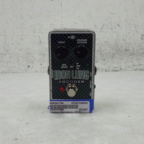 Vist Large View of Product Image Which is Used Electro Harmonix (E/H) Iron Lung Vocoder Vintage Guitar Effects Pedal