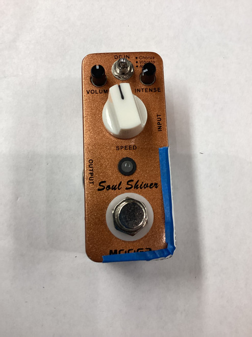 Used Mooer SOUL SHIVEN Chorus Pedal 40107-S000155089 Vist Large View of Product Image Which is Used Mooer SOUL SHIVEN Chorus Pedal