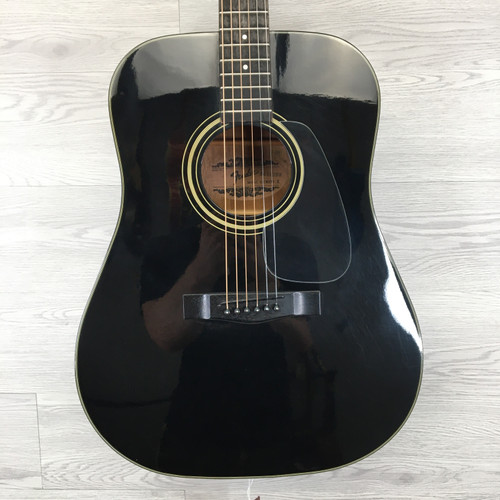 Vist Large View of Product Image Which is Used Fender GEMINI III ACOUSTIC 80S MIK Vintage Laminate Top Acoustic Guitar Black