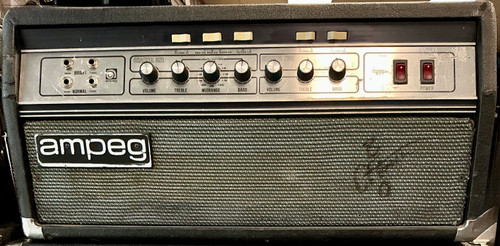 Vist Large View of Product Image Which is Used Ampeg V9-SVT Vintage Tube Bass Head - also for guitar and organ