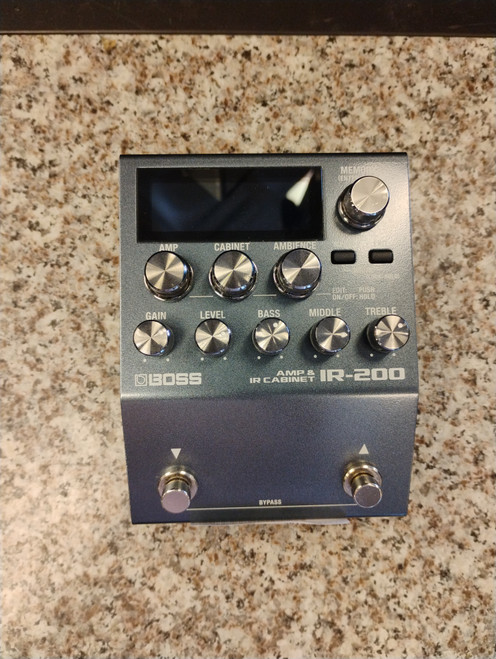 Vist Large View of Product Image Which is Used Boss IR-200 AMP AND IR CABINET Multi-FX Pedal