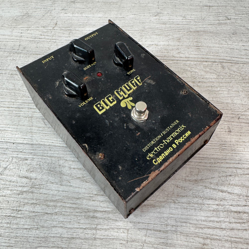 Vist Large View of Product Image Which is Used Electro-Harmonix Vintage Big Muff PI V7 2nd Edition Fuzz Pedal