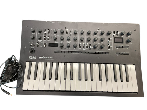 Vist Large View of Product Image Which is Used Korg MINILOGUE XD 25-Key Synthesizer 25-Key