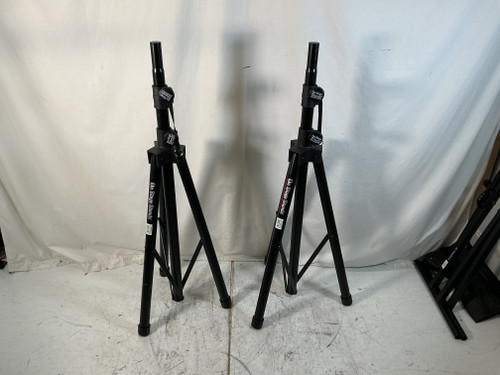 Vist Large View of Product Image Which is Used On Stage SSP7950 SPEAKER STAND PAIR + BAG Speaker Stand