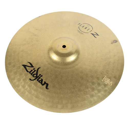 Used Zildjian PLANET Z CRASH RIDE 18 Ride Cymbal 18" Vist Large View of Product Image Which is Used Zildjian PLANET Z CRASH RIDE 18 Ride Cymbal 18"