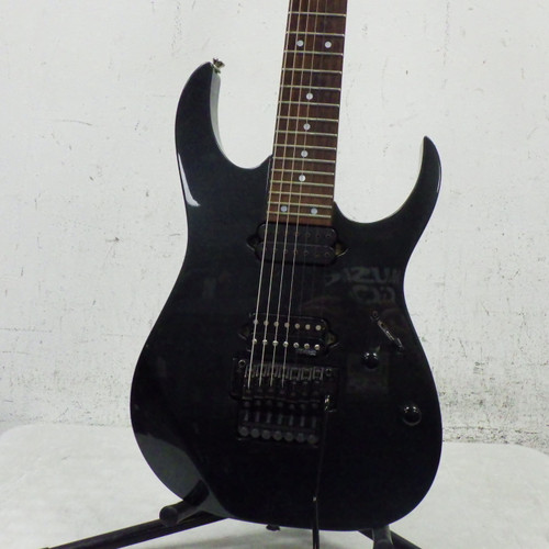 Vist Large View of Product Image Which is Used Ibanez RGRT420 S Type Electric Guitar Black 6-String