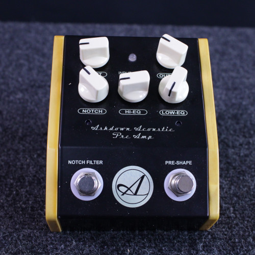 Vist Large View of Product Image Which is Used Ashdown ACOUSTIC PREAMP PEDAL Accoustic PreAmp Pedal