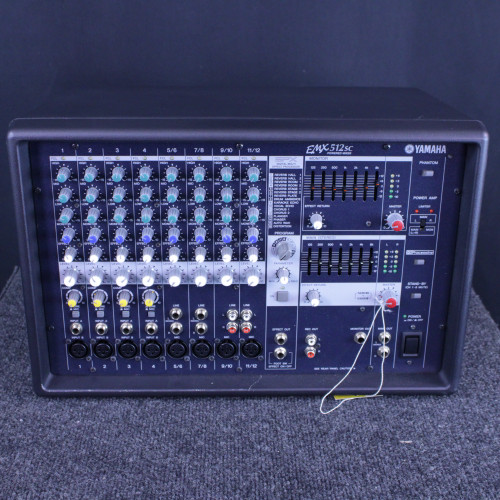 Vist Large View of Product Image Which is Used Yamaha EMX 512C POWERED MIXER Powered Mixing Head