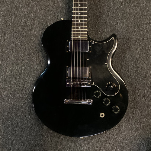 Vist Large View of Product Image Which is Used Gibson L6-S LP Type Electric Guitar Black 6-String