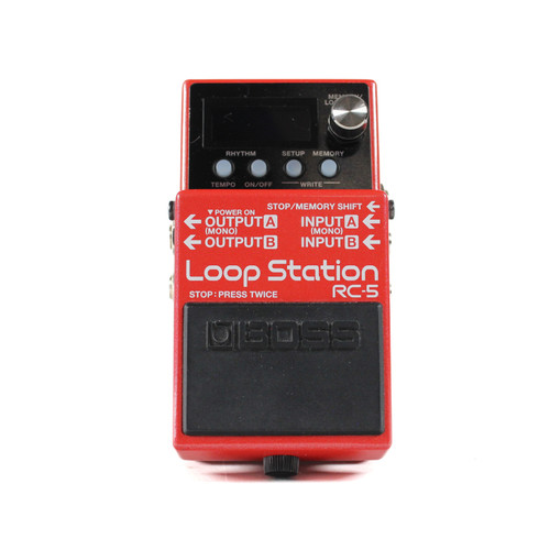 Used Boss RC-5 LOOP STATION Looper Pedal Vist Large View of Product Image Which is Used Boss RC-5 LOOP STATION Looper Pedal