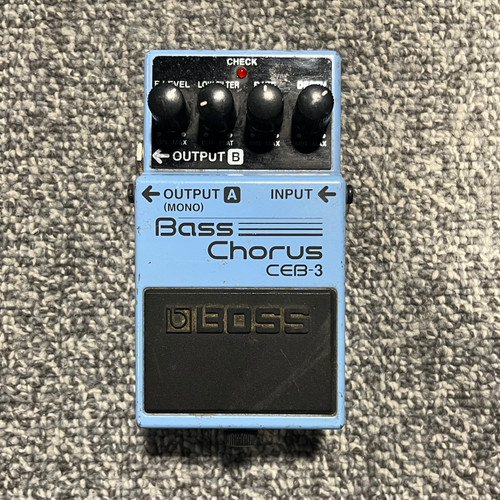 Used BOSS CEB-2 BASS CHORUS Bass Pedal 41106-S000097120 Vist Large View of Product Image Which is Used BOSS CEB-2 BASS CHORUS Bass Pedal