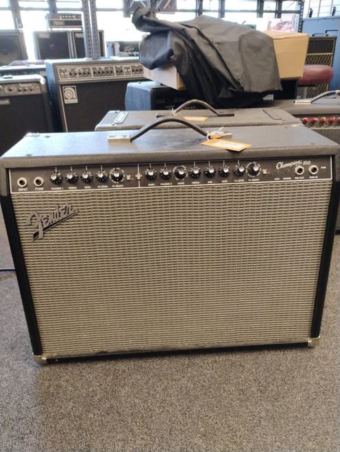 Vist Large View of Product Image Which is Used Fender CHAMPION 100 COMBO Solid State Guitar Amp 2 x 12
