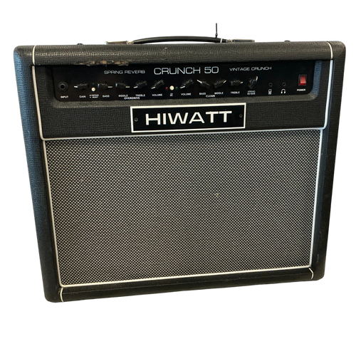 Vist Large View of Product Image Which is Used Hiwatt CRUNCH 50 1 x 12 Solid State Amplifier 1 x 12