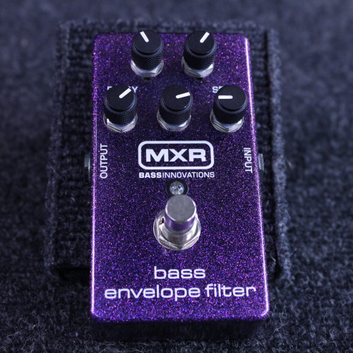 Vist Large View of Product Image Which is Used MXR BASS ENVELOPE FILTER PEDAL GRAPE SPARKLE Filter Pedal
