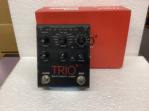 Used Digitech TRIO+ V-04 Looper Pedal 40107-S000155143 Vist Large View of Product Image Which is Used Digitech TRIO+ V-04 Looper Pedal