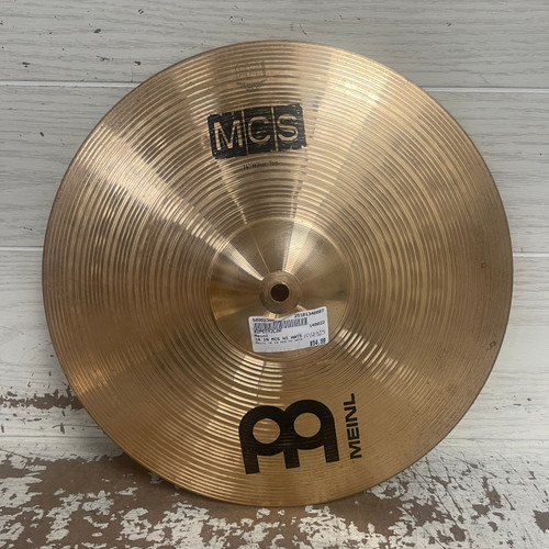 Used - Meinl 14 IN MCS HI HATS - Hi Hat Cymbals 14" 40087-S000235561 Vist Large View of Product Image Which is Used - Meinl 14 IN MCS HI HATS - Hi Hat Cymbals 14"