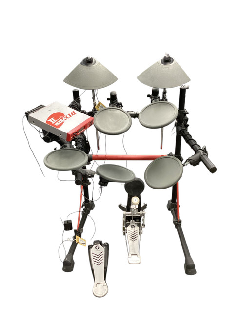 Used Yamaha DTXpress II Electronic Drum Kit w/AC + KICK 41115-S000115029 Vist Large View of Product Image Which is Used Yamaha DTXpress II Electronic Drum Kit w/AC + KICK