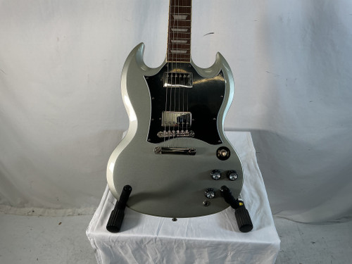 Vist Large View of Product Image Which is Used Epiphone SG STANDARD SILVER SG Type Electric Guitar Silver/Gray 6-String