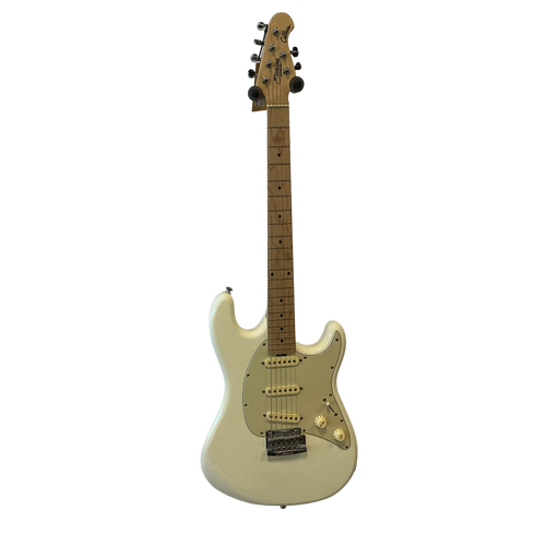 Vist Large View of Product Image Which is Used Sterling by Ernie Ball CUTLASS S Type Electric Guitar White 6-String