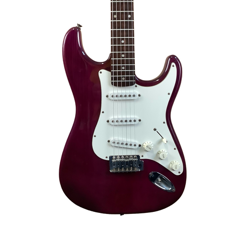 Vist Large View of Product Image Which is Used Austin AU731 Electric Guitar Purple 6-String
