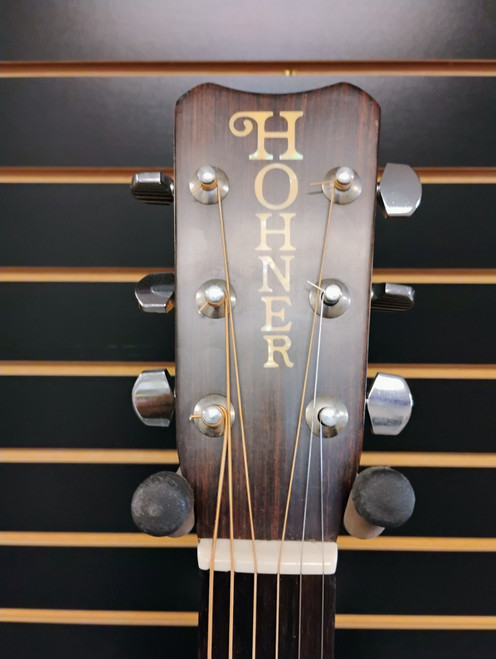 Vist Large View of Product Image Which is Used Hohner G-09 Vintage Solid Top Acoustic Guitar Sunburst
